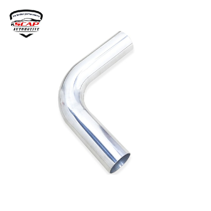 ALUMINIUM PIPE BLACK 3.5INCH 90* SCAP-AP3.590D  (SKU 32-149)