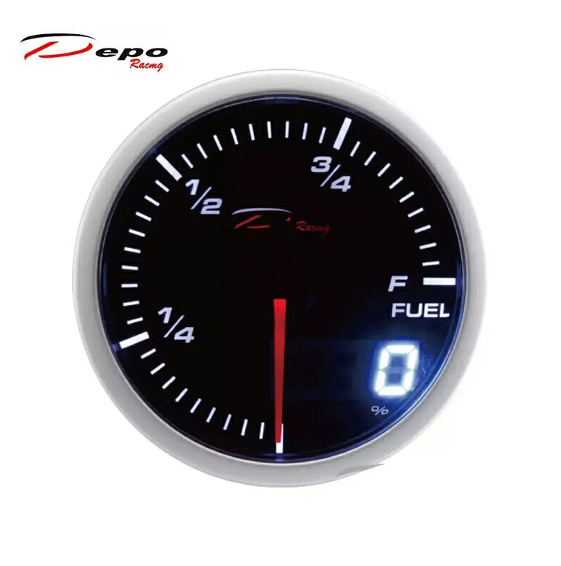 60MM FUEL LEVEL GUAGE SMOKED DEPO WA6016BLED (SKU 30-025)