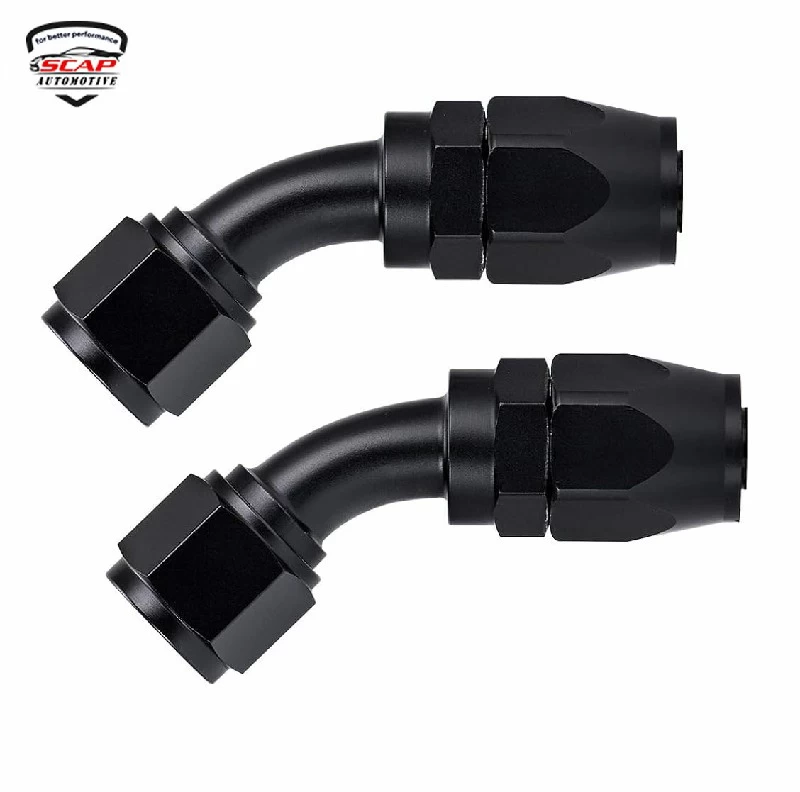 AN8 45DEGREE  SWIVEL  FITTING XA7097 PF103-08 (SKU 34-294)