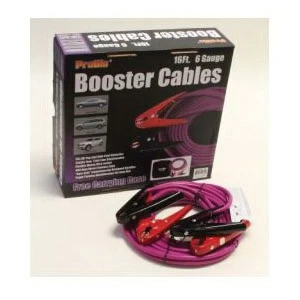 BATTERY BOOSTER CABLE 16FT.6 GAUGE PROGLO D1110616PR  (SKU 38-022)