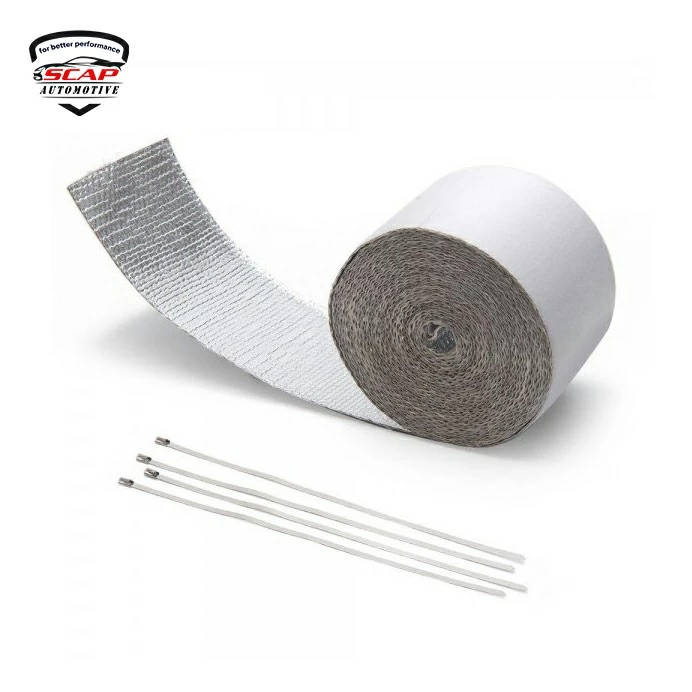 HEAT SHIELD  RESISTANT WHITE WRAP ADHESIVE SCAP  WR12DJ  (SKU 36-162)