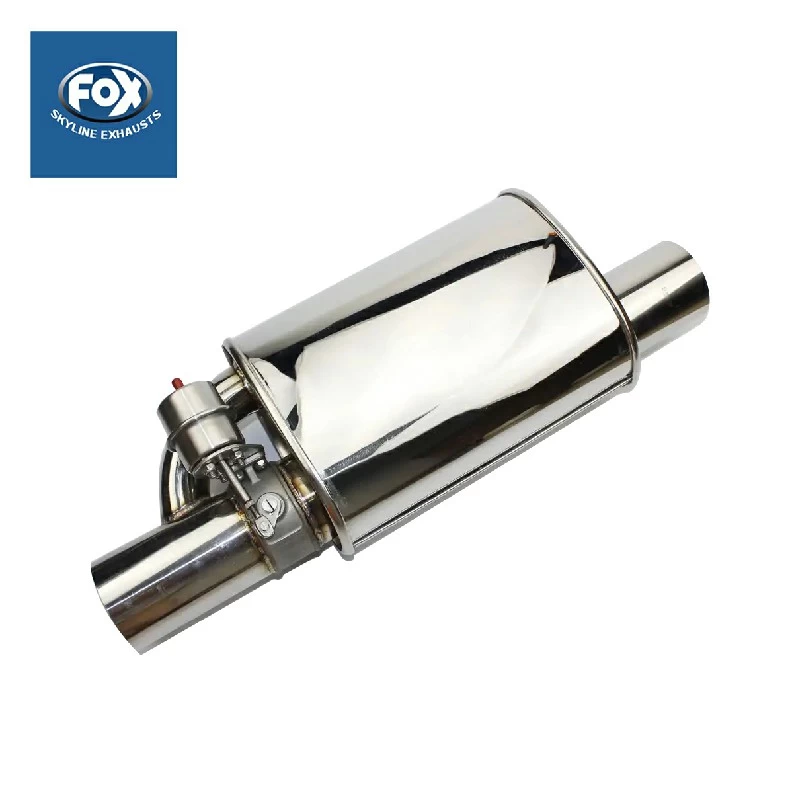 MUFFLER ELECTROVALVE 3.INCH SMALL NISSAN-L  FOX-V23630765050NISS  (SKU 36-122)