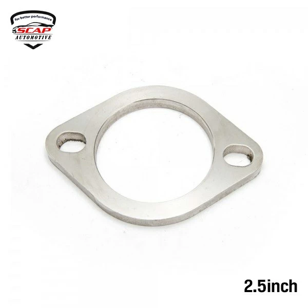 2.5"EXHAUST FLANGE UNIVERSAL 2 BOLT CGQ205H  (SKU 36-088)