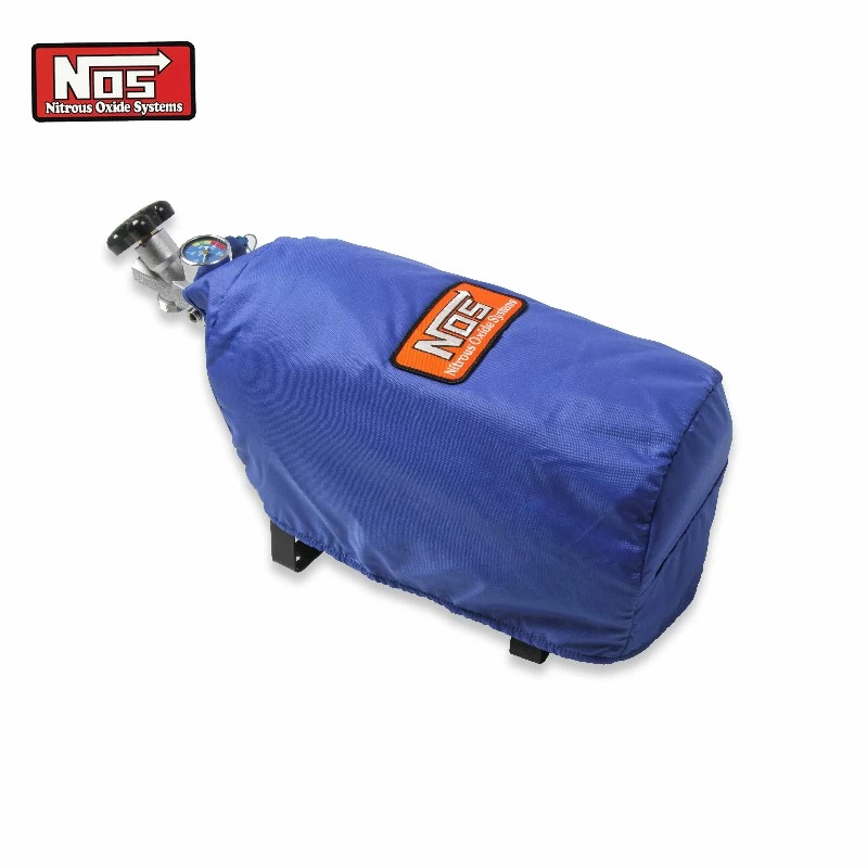 NOS BOTTLE BLANKET NYLON ,BLUE FOR 10LB BOTTLE NOS NOS-14165  (SKU 35-138)