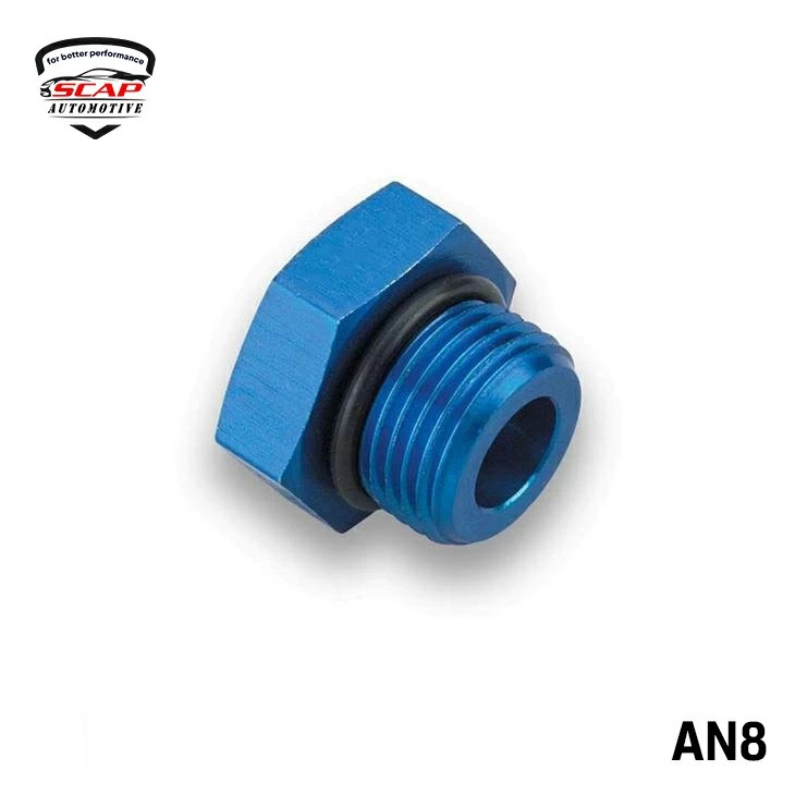 PLUG AN8 END SCAP-XA70116  (SKU 34-219)