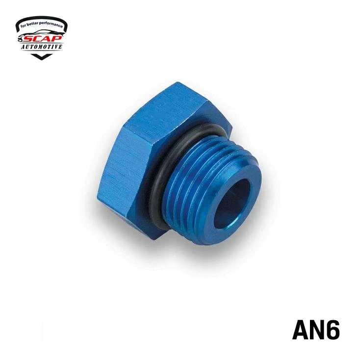PLUG AN6 END SCAP-XA7095  (SKU 34-218)