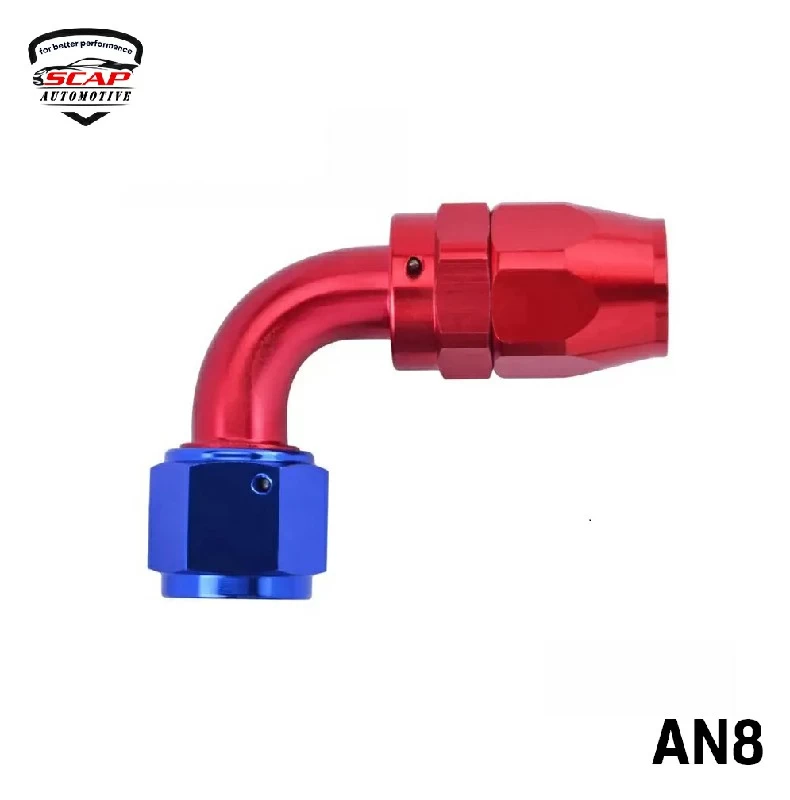 SWIVEL 90D AN8 SCAP-XA7098  (SKU 34-184)