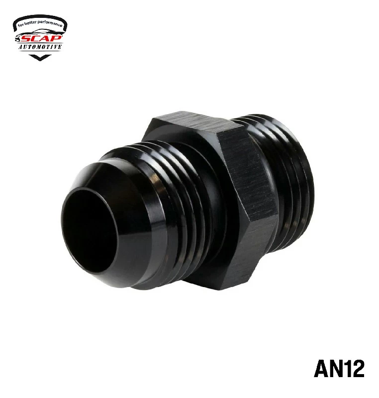 AN12 MALE ADAPTOR FITTING SCAP-XA70105  (SKU 34-171)