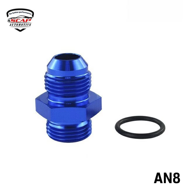 AN8 MALE ADAPTOR FITTING SCAP-XA70108  (SKU 34-169)