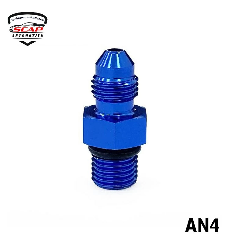 AN4 MALE ADAPTER FITTING SCAP-XA70122  (SKU 34-167)