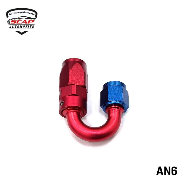 SWIVEL 180D AN6 FITTING SCAP-XA70103  (SKU 34-162)