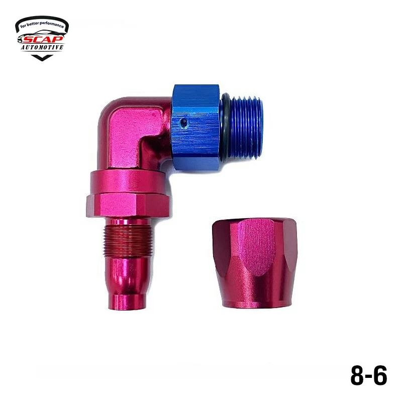 MALE END 90D 8-6 FITTING SCAP-XA70135  (SKU 34-159)