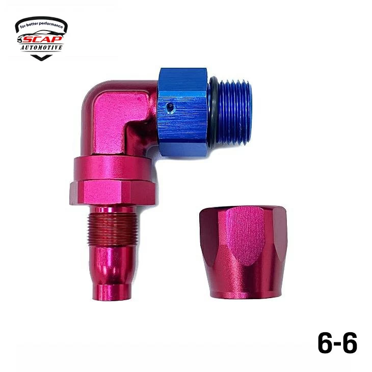 MALE END 90D 6-6 FITTING SCAP-XA70134  (SKU 34-158)