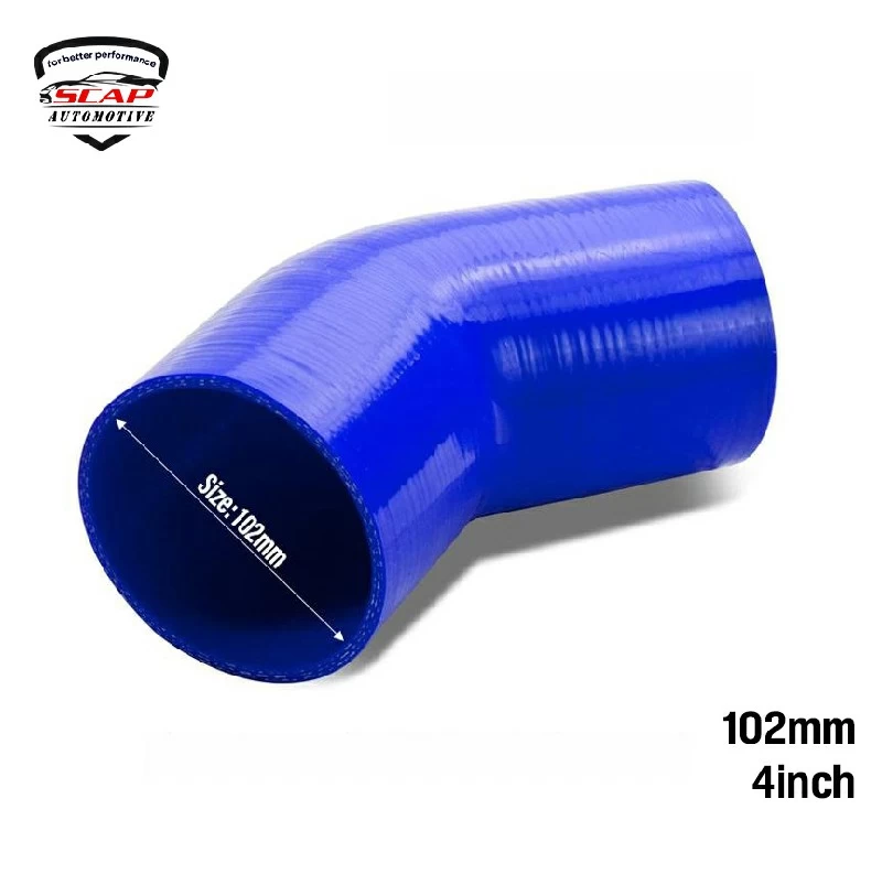 SILICONE HOSE 45*4-4" SCAP-SH45*4-4  (SKU 34-137)