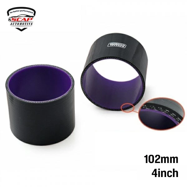 SILICONE HOSE 4.0"STRAIGHT  SCAP-SH4  (SKU 34-132)