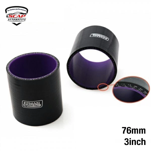 SILICONE HOSE 3.0"STRAIGHT SCAP-SH3  (SKU 34-130)