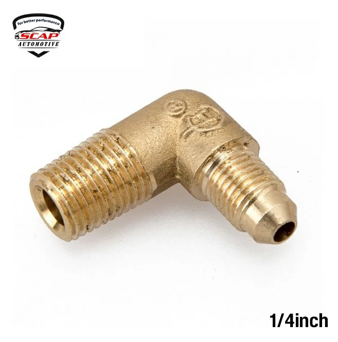 1/4"MALE NPT 90 DEGREE FITTING SCAP CGQ203  (SKU 34-123)