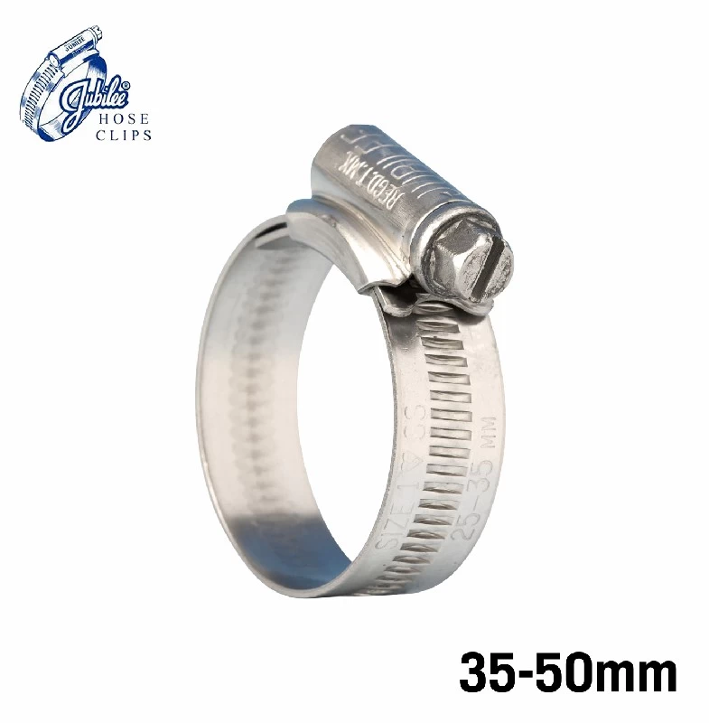 HOSE CLIP 35-50MM NO.2A JUBILEE JUBLY-4200050-2A  (SKU 34-101)