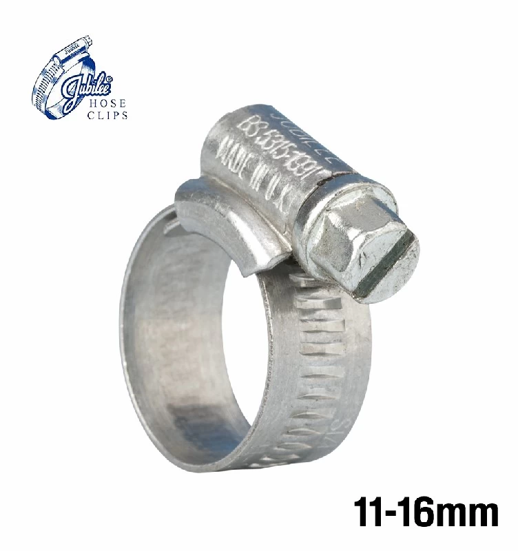 HOSE CLIP 11-16MM NO.M00 JUBILEE JUBLY-4200016-M00  (SKU 34-095)