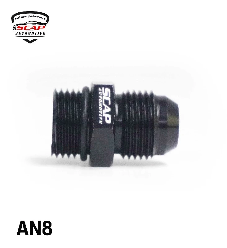 AN8 TO AN8 MALE ADAPTOR SCAP XA70108  (SKU 34-079)
