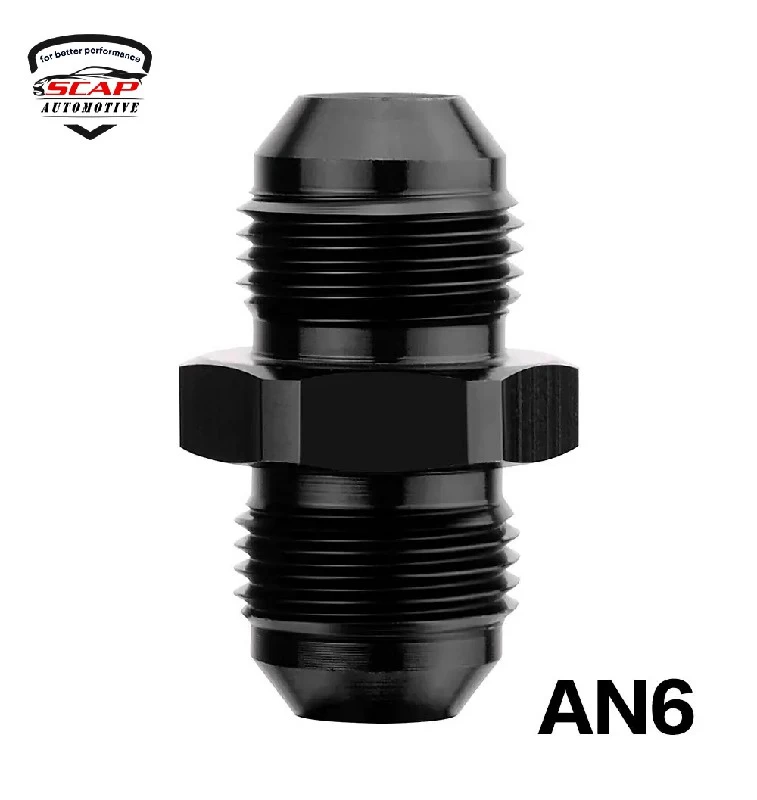 AN6 MALE UNION ADAPTER SCAP XA70124  (SKU 34-071)