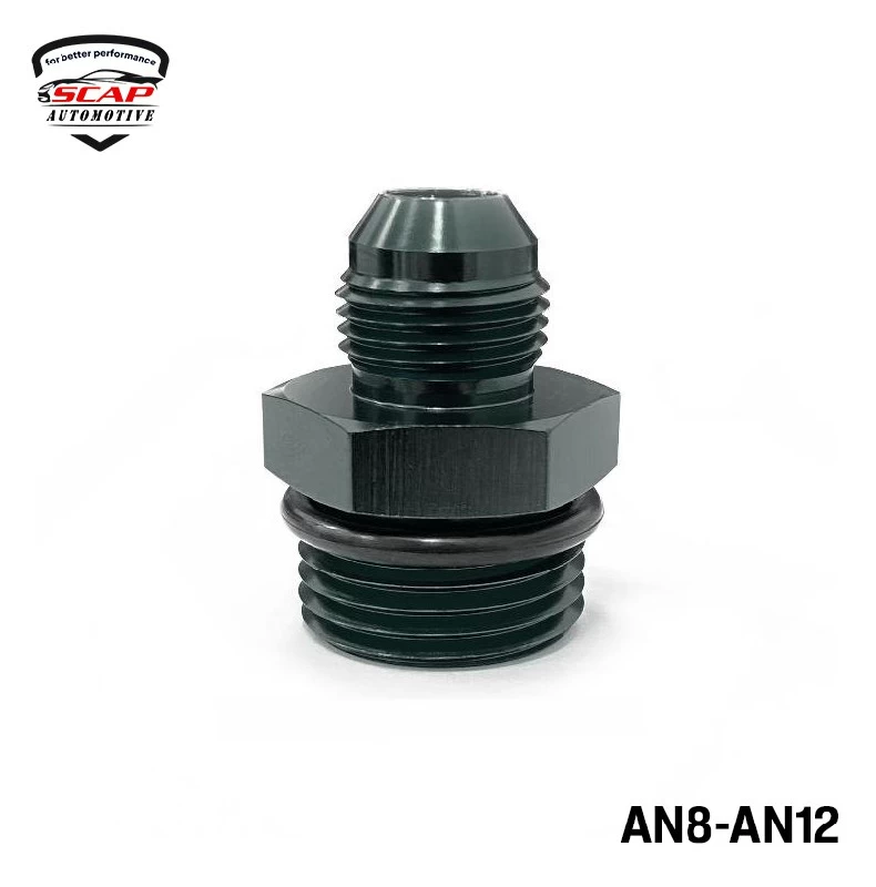 AN8 TO AN12 REDUCER MALE ADAPTOR FUEL FITTING SCAP XA70164  (SKU 34-065)