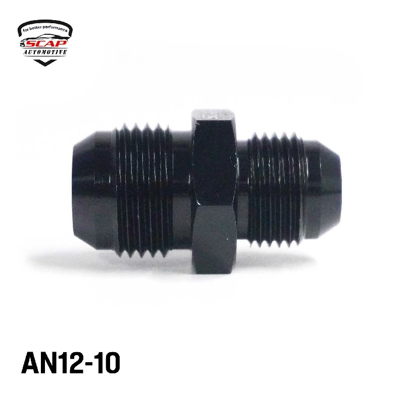 AN12 TO AN10 REDUCER MALE ADAPTOR FUEL FITTING SCAP XA70163  (SKU 34-064)