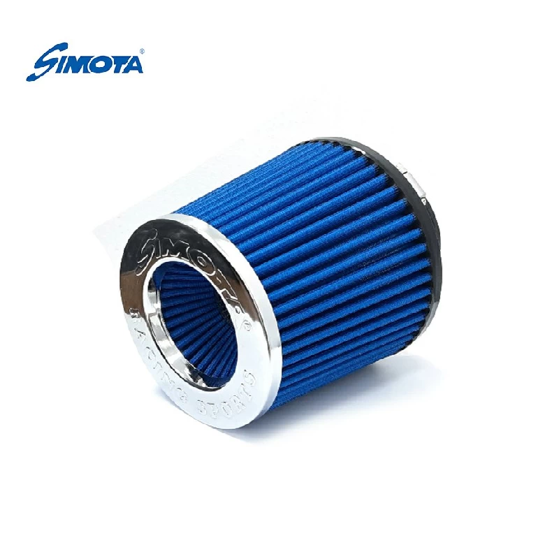 3.5"INCH DIAMETER 7"HIEGHT BLUE AIR FILTER UNIVERSAL SIMOTA SIM-JAU-G02202-05  000914 (SKU 33-051)