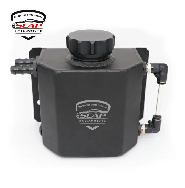 1 LITRE OIL CATCH CAN/RADIATOR OVERFLOW TANK  UNIVERSAL YXFST003  (SKU 32-192)