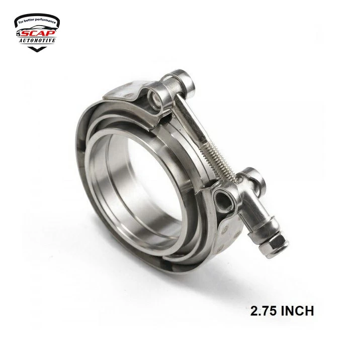 VBAND CLAMP 2.75INCH WITH FLANGE SCAP-FNG2.75 (SKU 31-177)