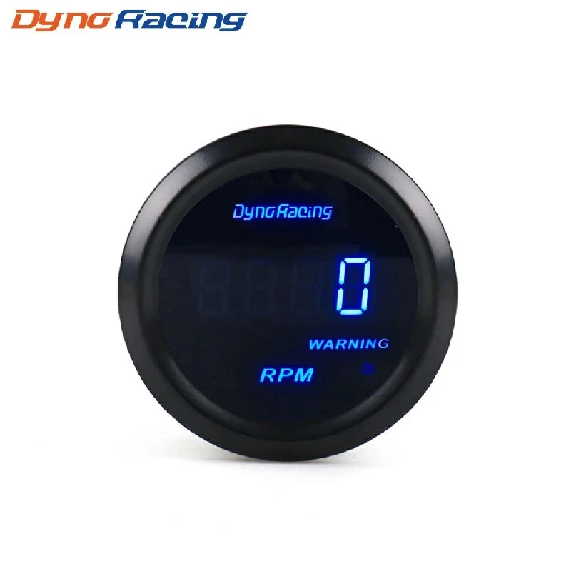52MM TACHOMETER RPM GAUGE DIGITAL 6110BL-B   (SKU 30-093)