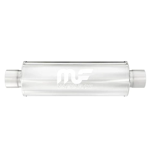 MGF-14416 MUFFLER,2.5IN.INLET/2.5IN.OUTLET, STAINLESS STEEL,NATURAL (RESONATOR) MUFFLER (SKU 36-252)