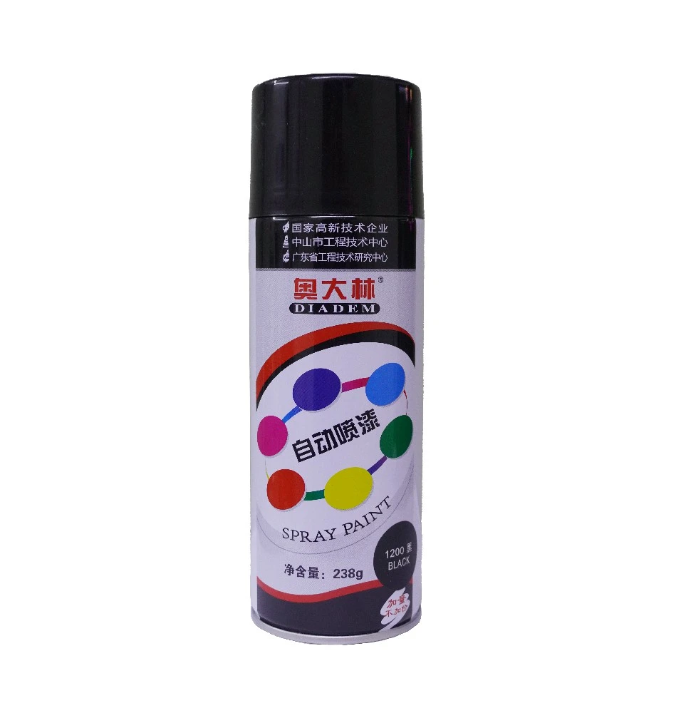AODALIN HIGH HEAT DURABLE PAINT 1200 BLACK AODALIN SB-BENZ-1200 (SKU 41-130)