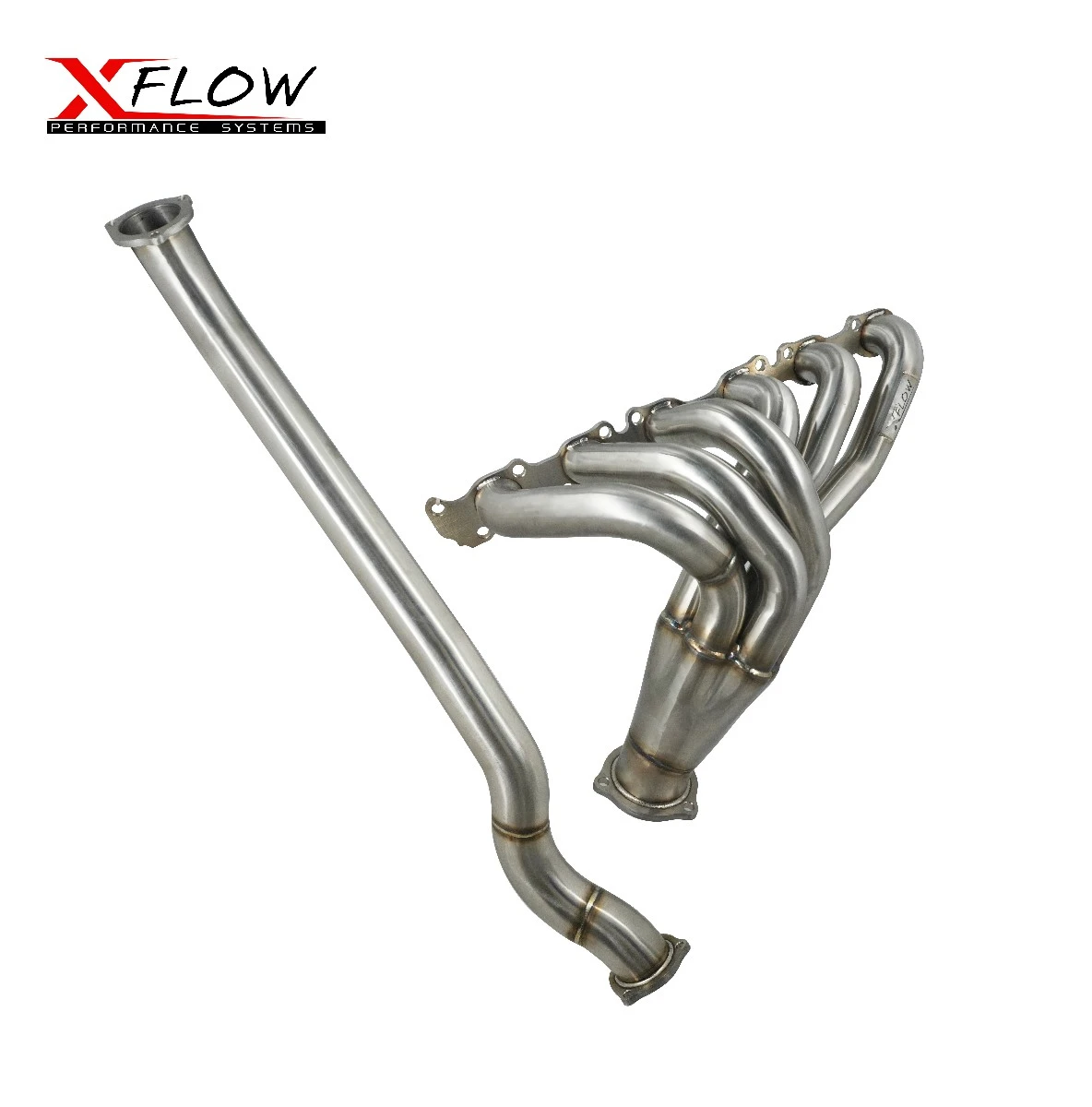 3.5" Inch Inline 6 to 1 Headers with Down Pipe for Toyota Land Cruiser 1FZ-FE 4.5L Inline-6 (1999-2007) هيدرز مع داون بايب بحجم 3.5 , 6 سلندر (Inline 6) تويوتا لاند كروزر 1  FZ-FE سعة 4.5 لتر (1999-2007)  (SKU 36-259)