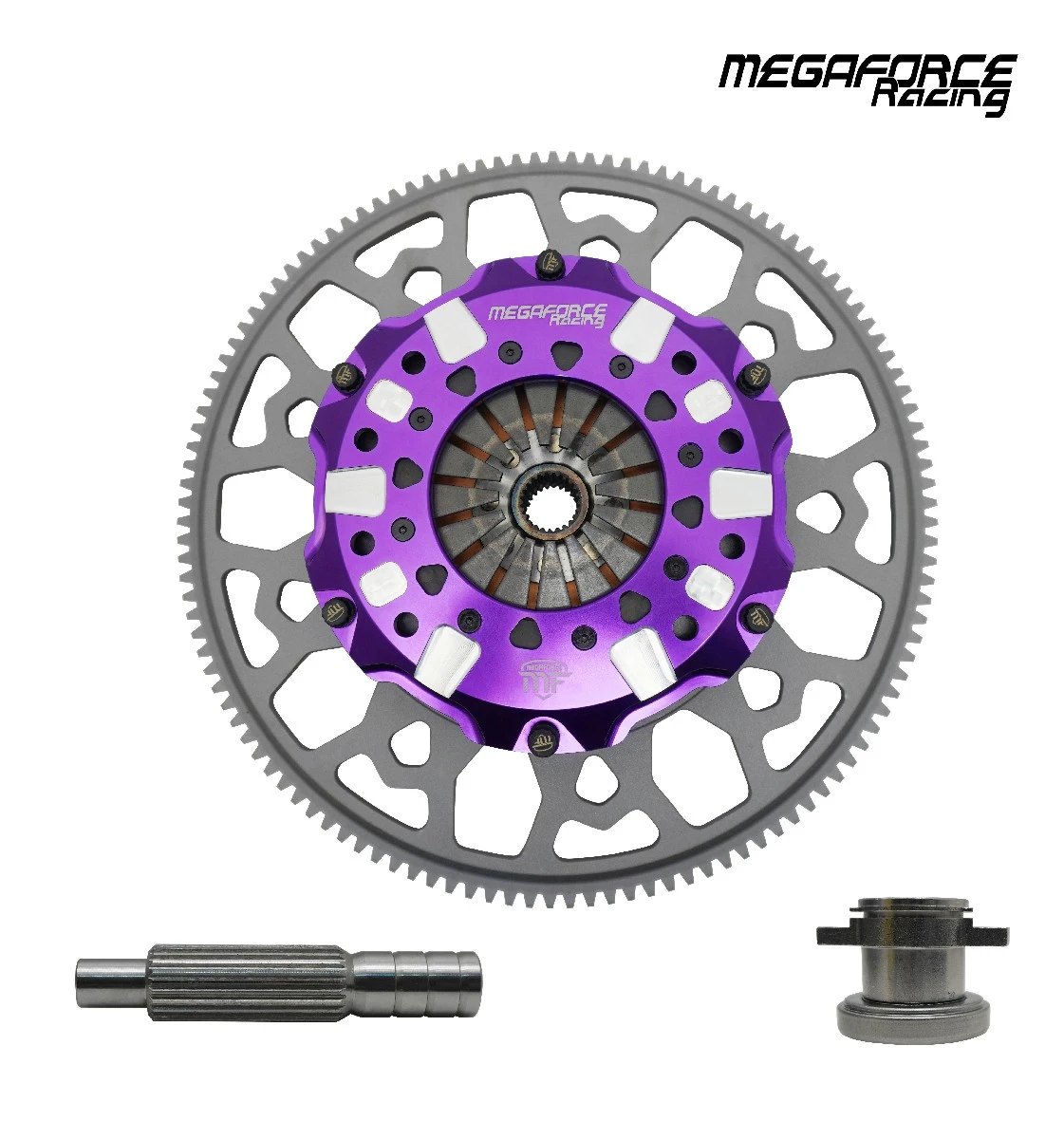Triple Plate Clutch for Nissan Patrol TB48DE (GEN 2) 185mm Megaforce Brand  توفرت كلتشات نيسان باترول تربل بليت من شركة مجافورس  MF-CKN3GEN1 SKU(37-276)