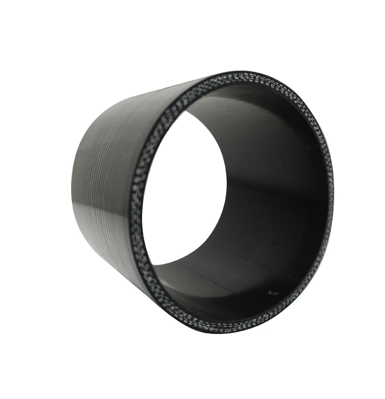 2.5"INCH ST.SILICONE HOSE WOL BLACK  SH2.5BK (SKU 34-373)
