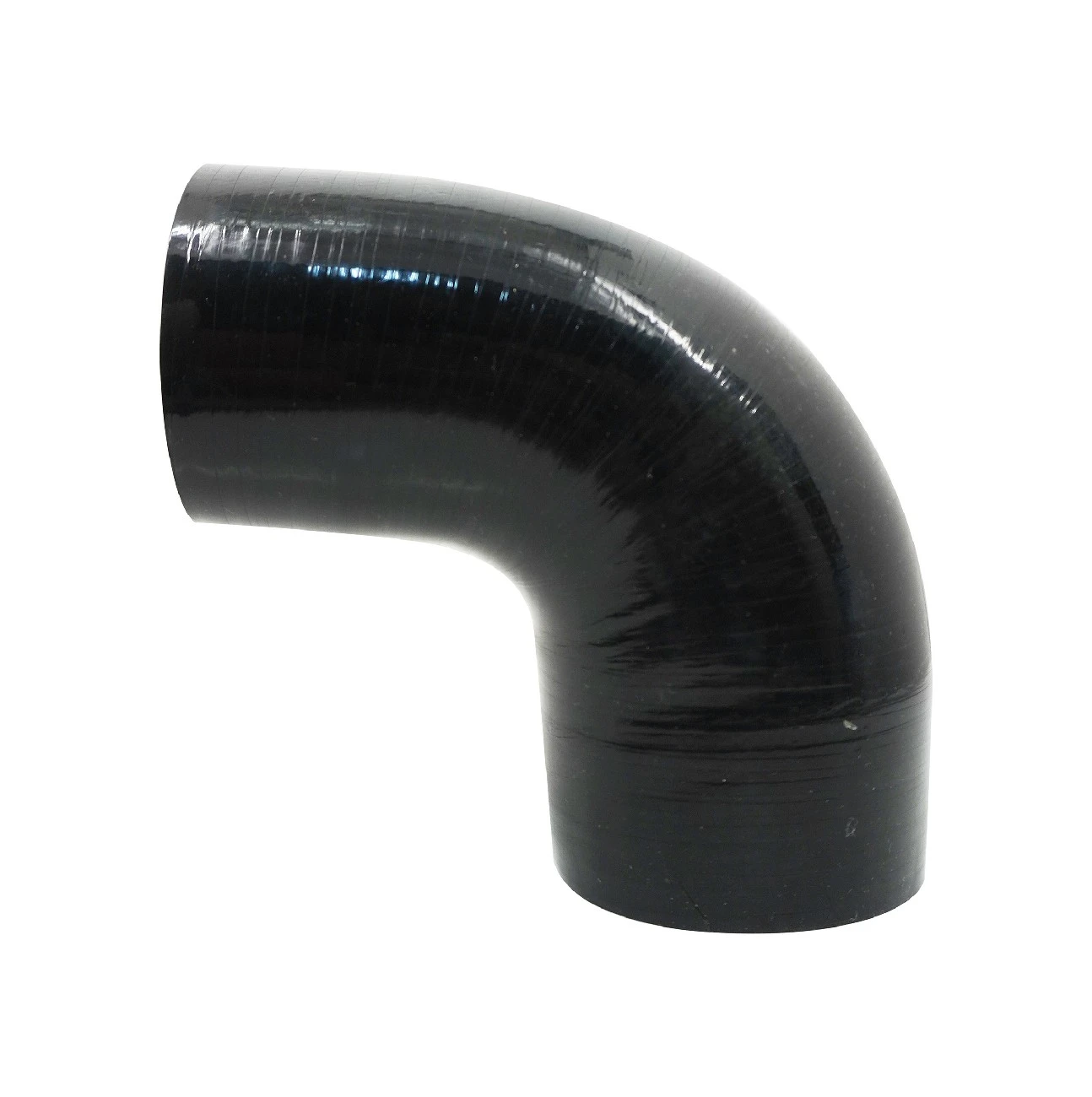 4"INCH 90D SILICONE HOSE BLACK  SH90D4BKWOL (SKU 34-395)