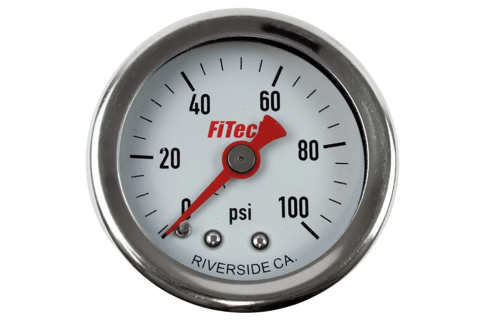 GAUGE FUEL PRESSURE 0-100 PSI FITECH FITECH-80117 (SKU 35-235)