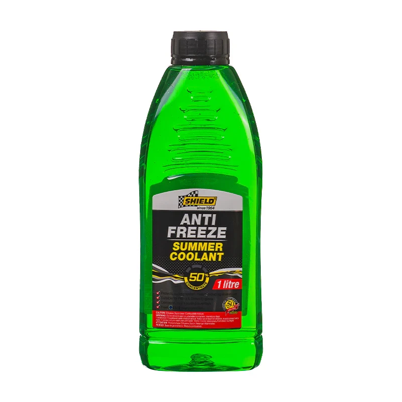 SHLD-SH1236 ANTI FREEZE SUMMER COOLANT,I LITRE GREEN 50% CONCENTRATE,SHIELD (SKU 41-148)