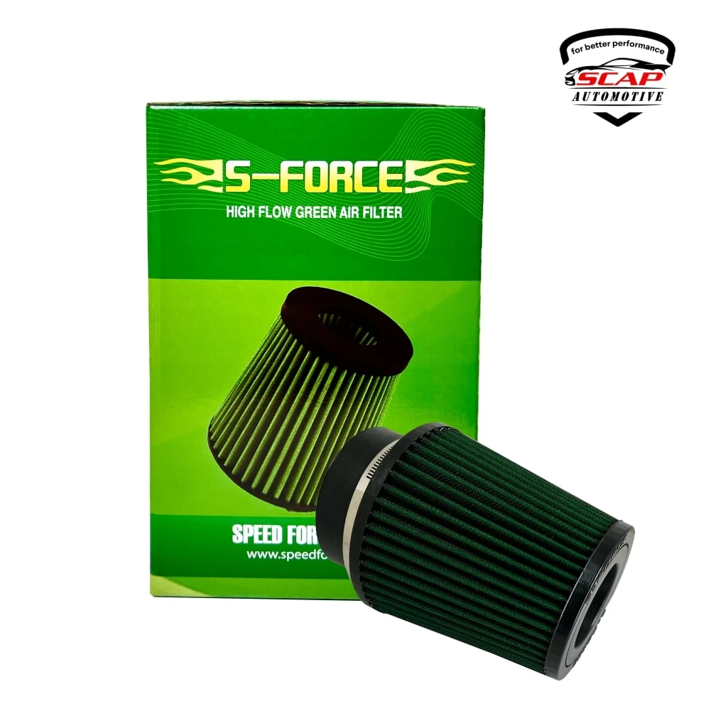 AIR FILTER SMALL D.102 H.160 GREEN SFR SFR-0021-4.0-160 (SKU 33-291)