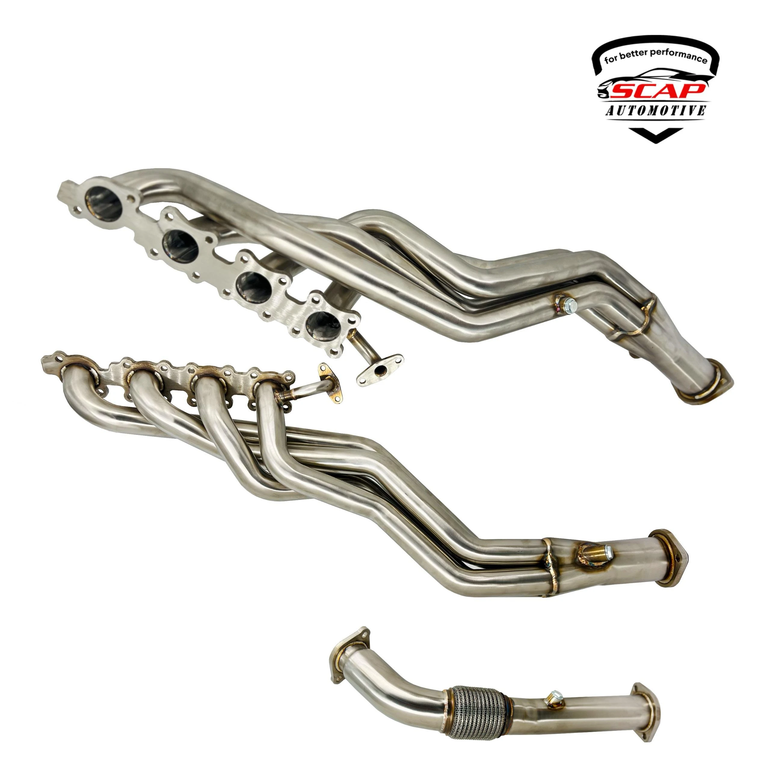 HEADERS L/CRUISER WITH D/P 5.7L 2008-2021 FOX-LC5.7HWDP (SKU 36-322)