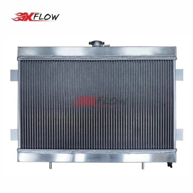 UNIVERSAL ALUMINUIM RACE RADIATOR 44MM (2INPUT-2OUTPUT) SCAP AUTOMOTIVE XFLOW-GHS-003 (SKU 32-236)