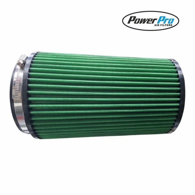 AIR FILTER UNIVERSAL 5INCH,GREEN,BLUE,TOTAL HEIGHT 11INCH-280MM,POWEPRO PPRO-CP110-127GB  (SKU 33-083)
