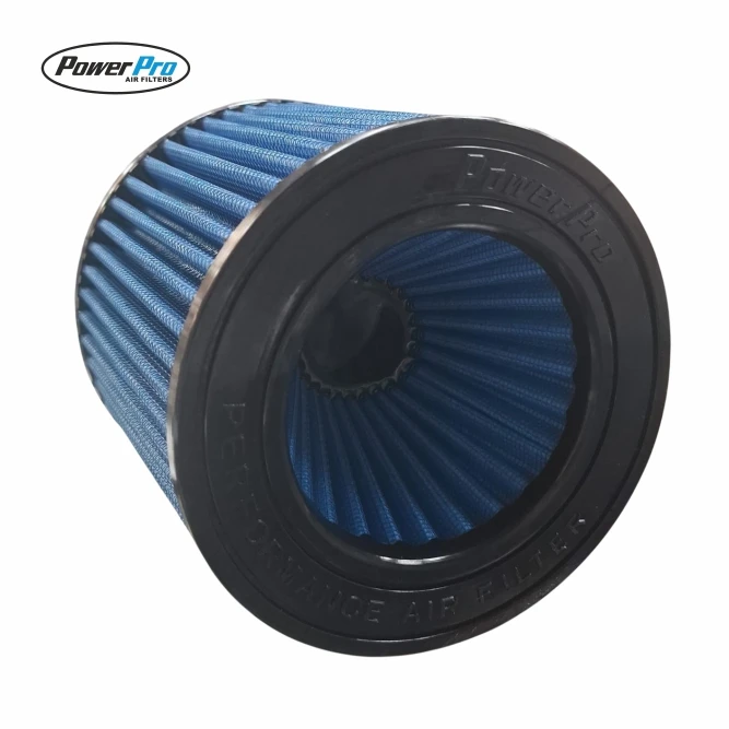 AIR FILTER UNIVERSAL 2.5,3INCH,GREEN,BLUE,TOTAL HEIGHT 7INCH-180MM,POWEPRO PPRO-CP112-76GB  (SKU 33-177)
