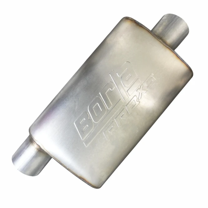UNIVERSAL MUFFLER BORLA  3" 1 MIDDLE  IN 1 SIDE OUT AE-BOR-J5 (SKU 36-332)