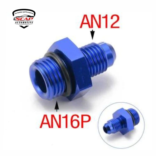 AN16-AN12 MALE REDUCER ADAPTOR F738-16-12 (SKU 34-303)