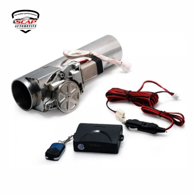 2.5" EXHAUST ELECTRICAL CUTOUT WITH REMOTE CONTROL VALVE CUT01G25 (SKU 36-353)