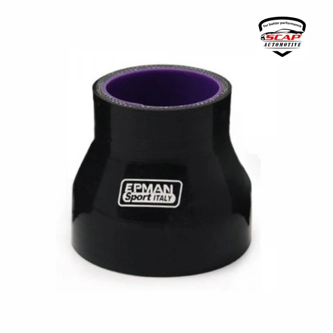 3.5-4"INCH BLACK SILICONE STRAIGHT REDUCER HOSE INTERCOOLER SILICON TURBO PIPING AIR INTAKE (SKU 34-379)